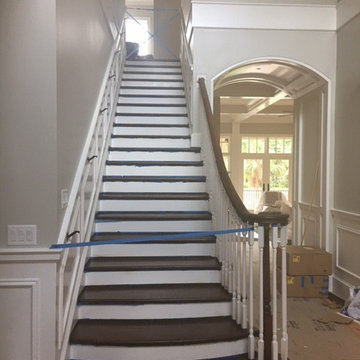 Stair refinishing