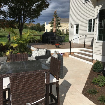 New Hope Deck, Patio and Planting Install