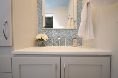 Example of a transitional home design design in DC Metro