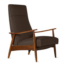 Milo Baughman Recliner 74, Fabric | Design Within Reach - Recliner Chairs
