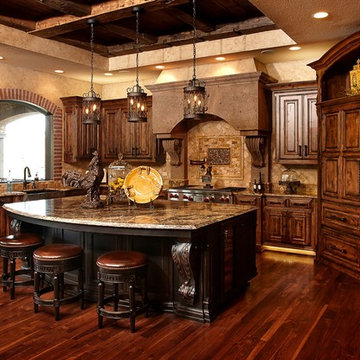 Collection of custom designs by our full custom cabinetmaker CWP