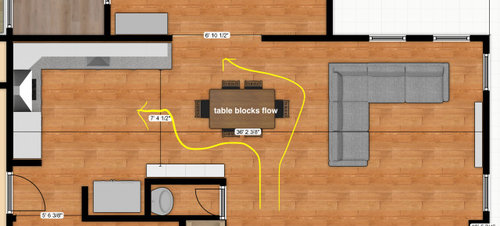 Do I have space for a kitchen table/casual dining?