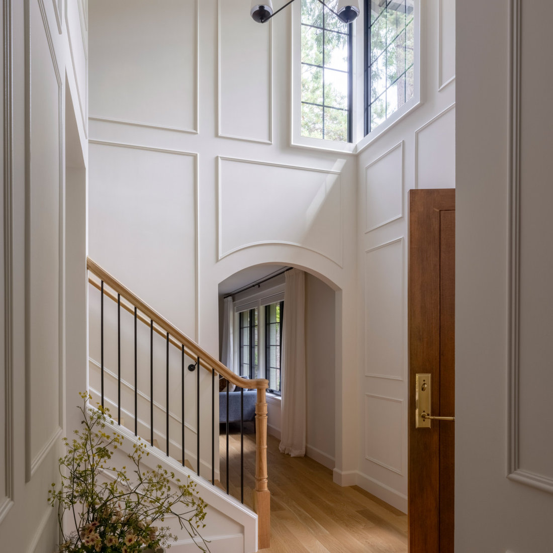 Serene Modern Tudor