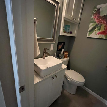 We left this kitchen unrecognizable!!