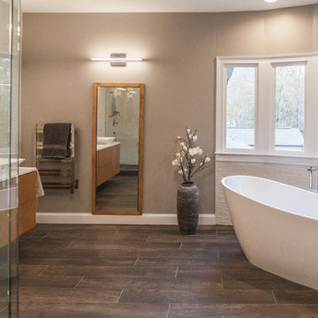 Modern Master Bathroom