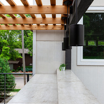 Project 3419-1 Outdoor Living Space Screen Porch Deck Porch Bar Minneapolis