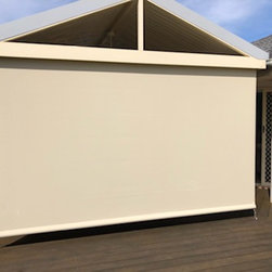Straight Drop Geared Awning - Outdoor Umbrellas