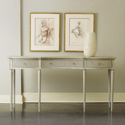 MH - Ribbed Drawer Console - Products