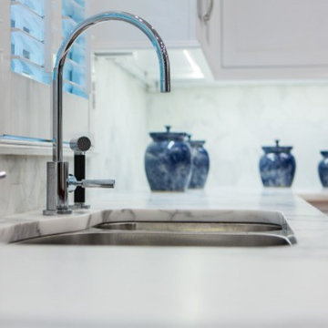 Wood-Mode Kingston Kitchen Sink Detail