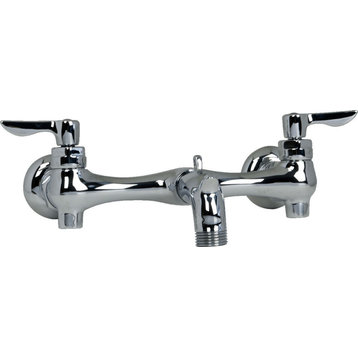 American Standard 8350.235 Double Handle Wall-Mount Service - Chrome