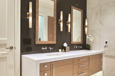 Bathroom - transitional bathroom idea in Other