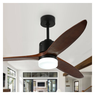 Hunter Norden 54 LED Ceiling Fan - Matte Nickel - 59424