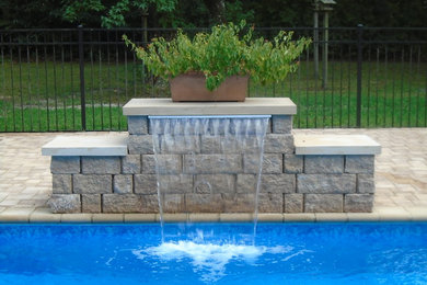 Example of a trendy pool design in Other