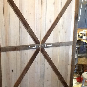 Trimming out a house with barn boards