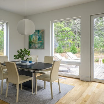 Wellfleet Modern House - Dining Room