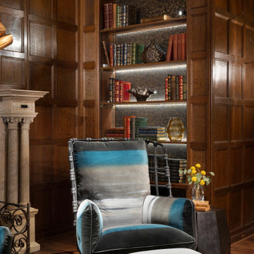 ASID MN Design Home 2024 - 17th Century Billiards Room