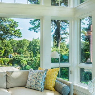 Modern Cape Cod Addition and Landscape Design
