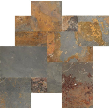 MSI SCALGLD-ASH-3-G 24" x 16" Rectangle Wall & Floor Tile - - Natural
