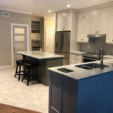 Willow and Gauntlet Grey Kitchen (New Build)
