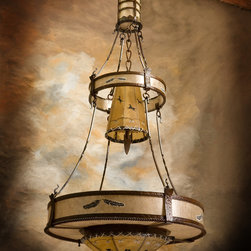 Indian Tear Drop Chandelier - Chandeliers