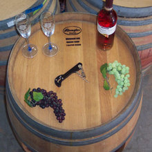 Wine Barrel Table