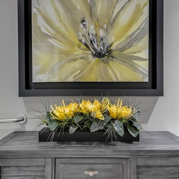 Yellow and Gray
