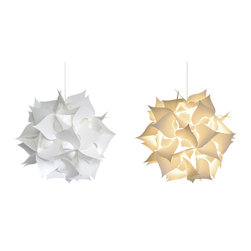 Akari Lanterns Medium Spades Hanging Pendant Lamp - Pendant Lighting
