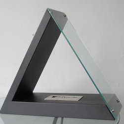 "Delancey" Free Standing Ventless Ethanol Fireplace - Indoor Fireplaces