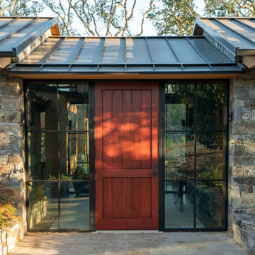 Portola Valley Design: Cedar and Stone