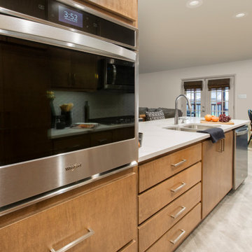 A Classic 1960’s Galley Kitchen Gets a Mid-Century Modern Upgrade