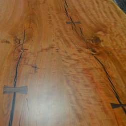 Live Edge Table with Barn Beam Base - Products