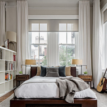 A Chic, Rustic Loft Overlooking Union Square