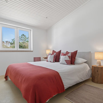 Double Bedroom with Terracotta Accents