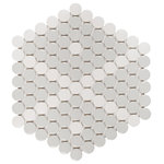 Unique Design Solutions - Designer Diamond Imagination Mosaic, Set of 4, Agadir - .45 sq ft/sheet  Sold in sets of 4