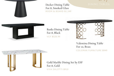 Modern Glam Main Level - Decor/Furniture Shopping