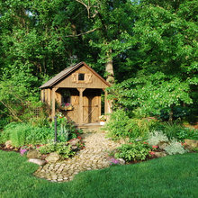 Shed And Garden Ideas And Fire Pit