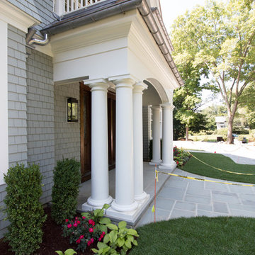 House at Riverside CT Exterior Trim and Siding Interior Trim and Installations