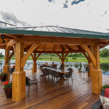 Outdoor Pavilion & Living Area