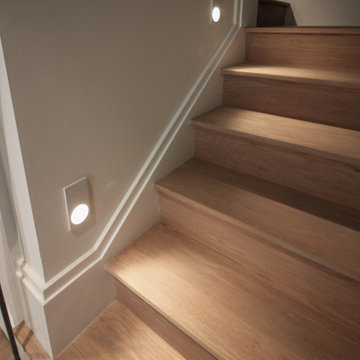 Project #81 | Modern Staircase with Integrated Seating