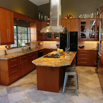 Dow Rivera Contemporary Kitchen Remodel