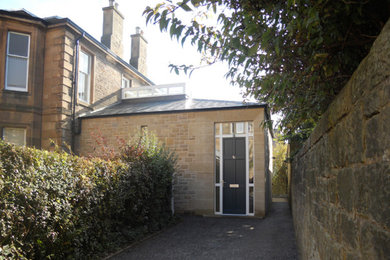 This is an example of a house exterior in Edinburgh.