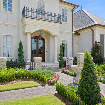 Contemporary Luxury European House Plan 9643
