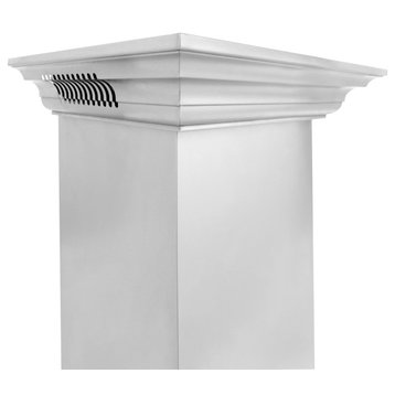 30" ZLINE CrownSound Ducted Wall Mount Range Hood, Stainless, KNCRN-BT-30