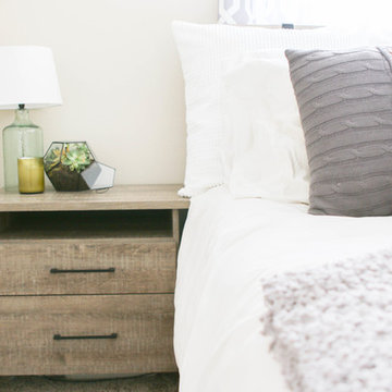 Contemporary Rustic Bedroom in Tustin, CA