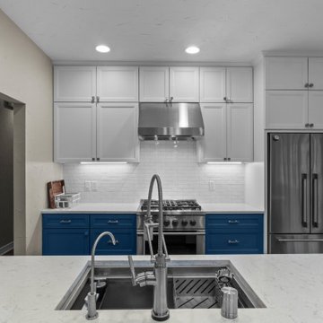 Vickery Park Blue & White Kitchen