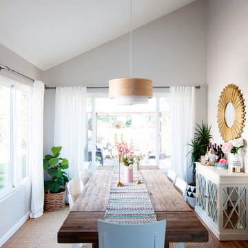 My Houzz: Eclectic Bohemian Style in a 1976 Fixer-Upper