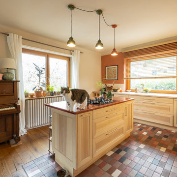 Rénovation d'une maison années 60 à Bourbach