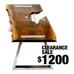 SALE - The Clamp Console Table - Coffee Tables