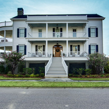 Daniel Island Home Raised Panel Shutters