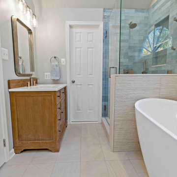 Contemporary Updates Transform Sterling Bathrooms